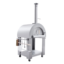 Hyxion Pizza Oven outdoor kitchen grill electrical 3-5 People charcoal barbecue bbq grill with bbq tools